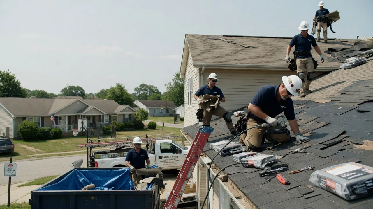 Roof Replacement in Bellefontaine, OH near me